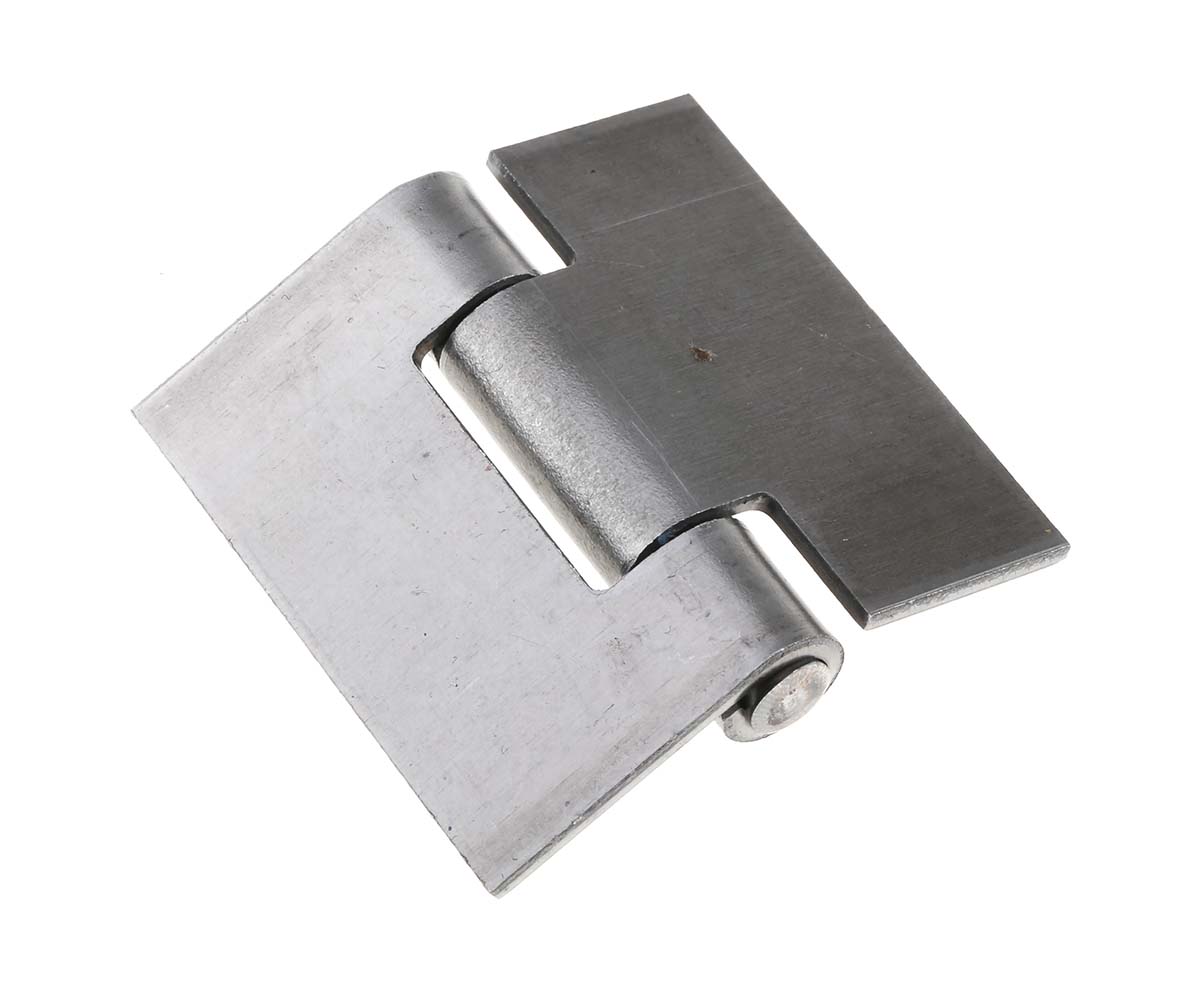 Pinet 50-1-3917, Raw Steel Butt Hinge, 50mm x 50mm x 2mm