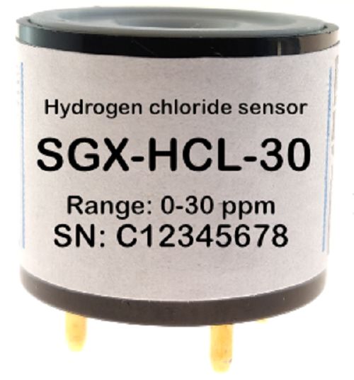 SGX Sensors SGX-HCL-30, Hydrogen Chloride, Nitric Acid Gas Sensor IC for Air Quality Monitors