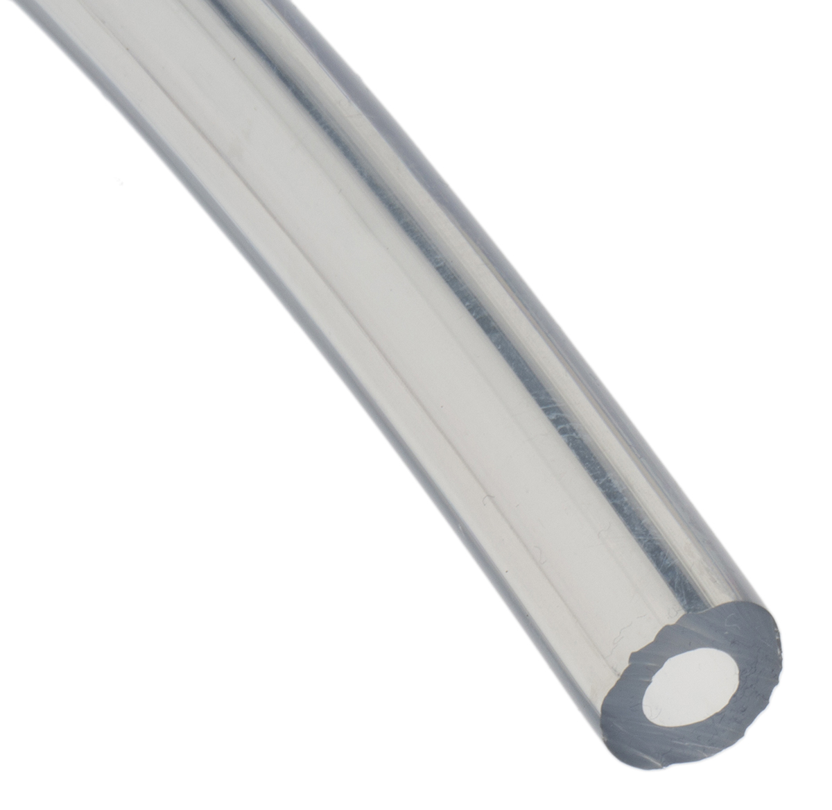 RS PRO PUR, Hose Pipe, 6.3mm ID, 12mm OD, Clear, 25m