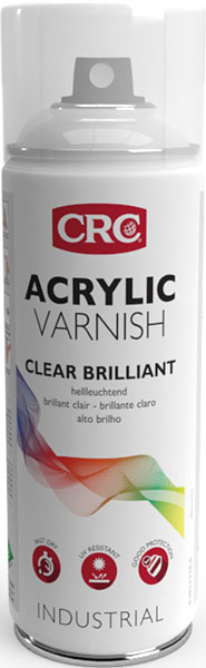 CRC 400ml No RAL Transparent Gloss Spray Paint