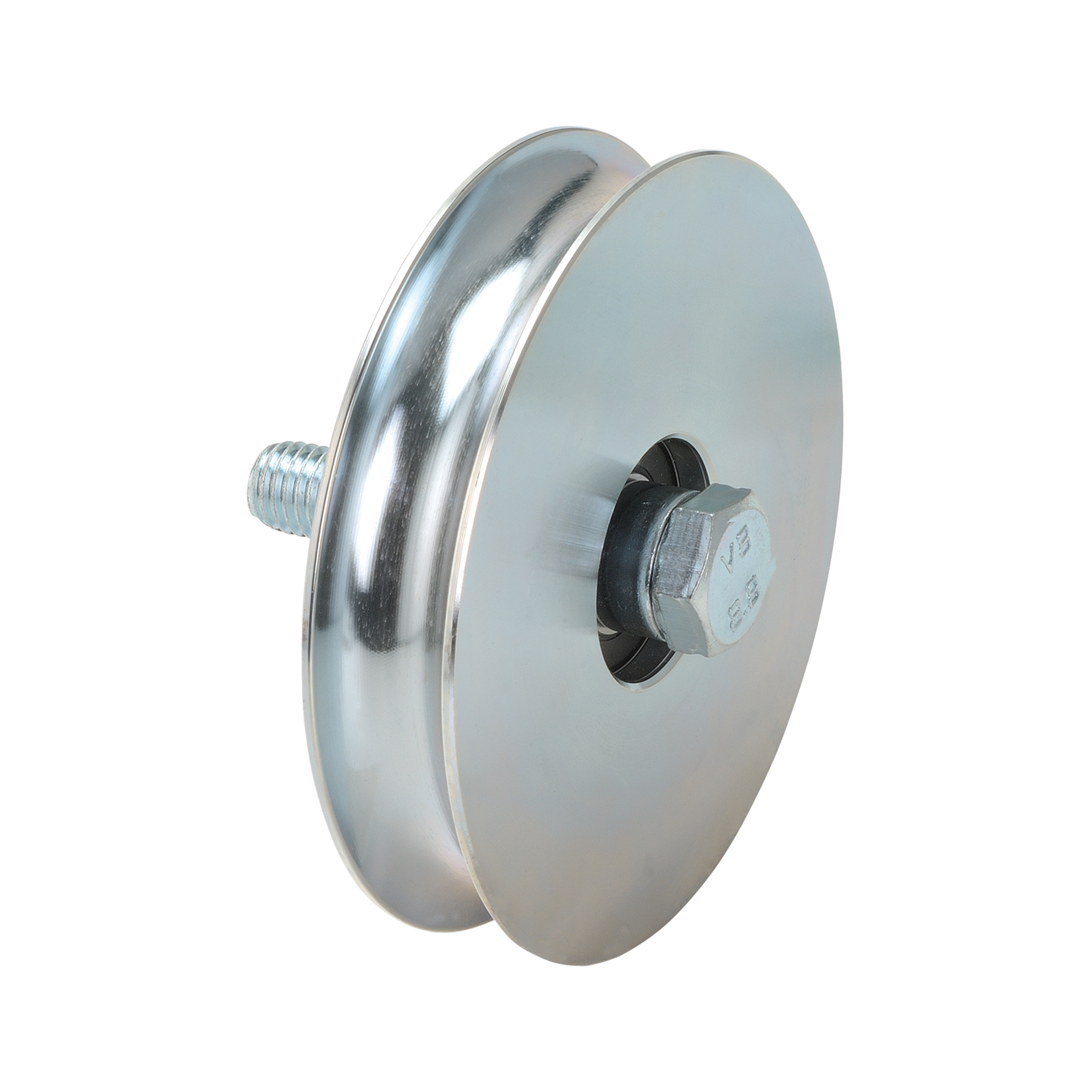 Guitel Hervieu Fixed Trolley Wheel, 100kg Capacity, 60mm Wheel