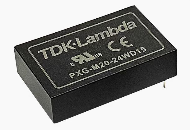 TDK-Lambda PXG-M DC-DC Converter, ±12V dc/ ±0.625A Output, 9 → 36 V dc Input, 15W, PCB Mount, +105°C Max Temp