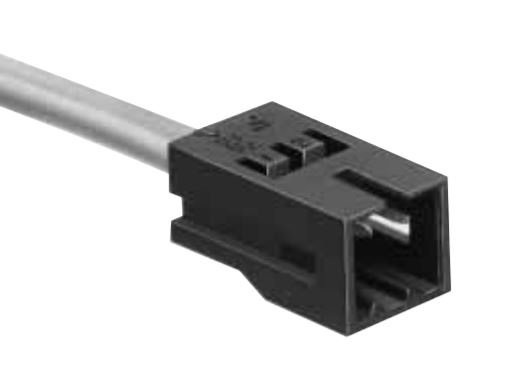 Hirose, DF3 Male Connector Housing, 2mm Pitch, 3 Way, 1 Row