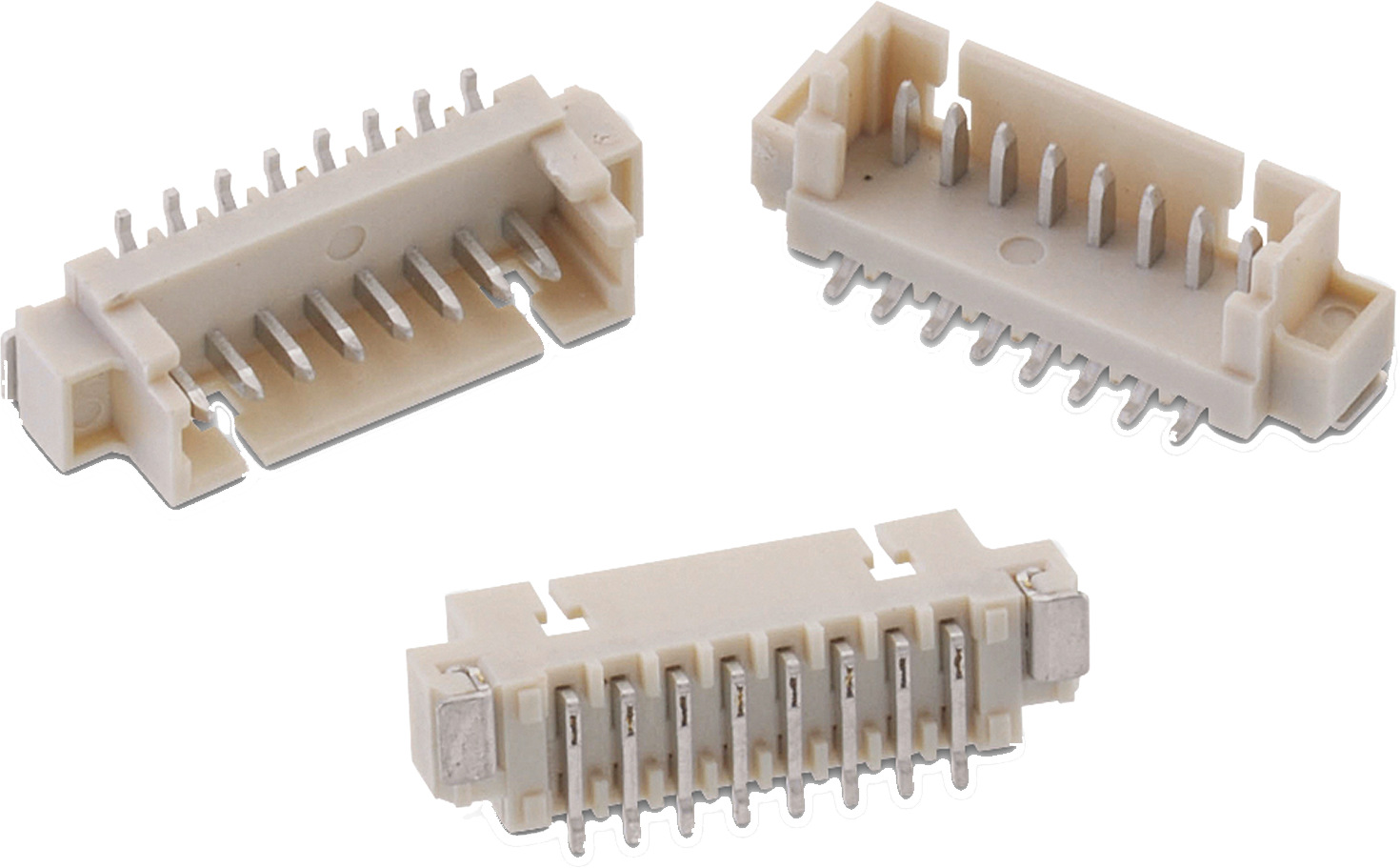 Wurth Elektronik WR-WTB Series Vertical Surface PCB Header, 15 Contact(s), 1.25 mm Pitch, 1 Row, Shrouded