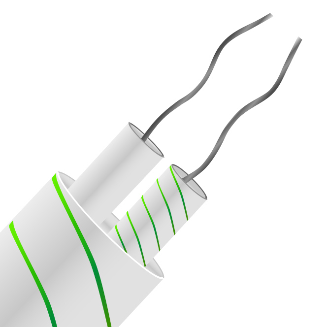 RS PRO Type K Thermocouple Cable/Wire, 50m, Unscreened, Glass Fibre Insulation, +350°C Max, 1/0.315mm