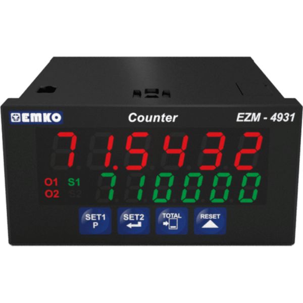 Emko EZM-4931 Counter, 6 Digit LED, 200kHz, 230 V