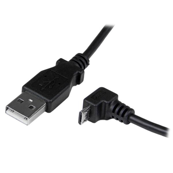 StarTech.com USB 2.0, Male USB A to Male Micro USB B, 480Mbps, 2m