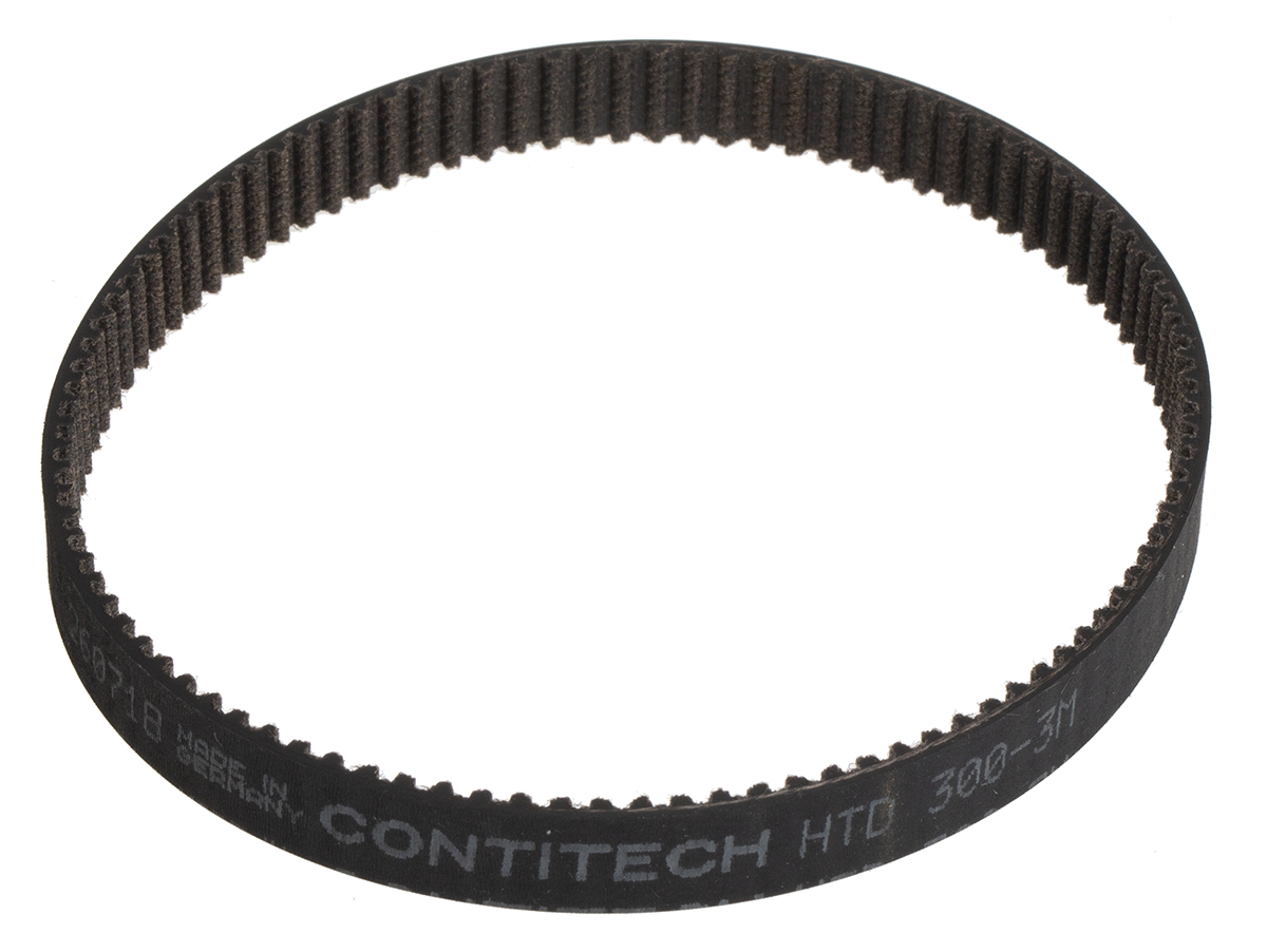 Contitech HTD 300-3M-09 Timing Belt, 100 Teeth, 300mm Length, 9mm Width
