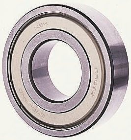 NSK-RHP LJ5/8-2ZJ 1 Row Ball Bearing - 15.87 mm ID, 39.68 mm OD