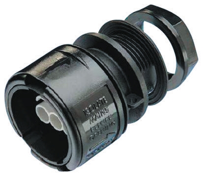 ABB 3 Pole IP68 Rating Panel Mount Female IEC Connector Rated At 16A