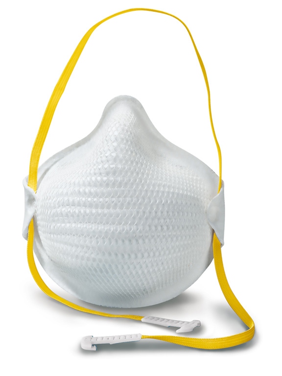 Moldex Air Series Disposable Respirator for General Purpose Protection, FFP3, Valved, Moulded 10 per Package