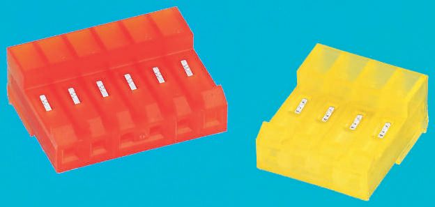 TE Connectivity MTA-156 Series 3.96mm Pitch Right Angle Cable Mount IDC Connector, Socket, 6 Way, 1 Row