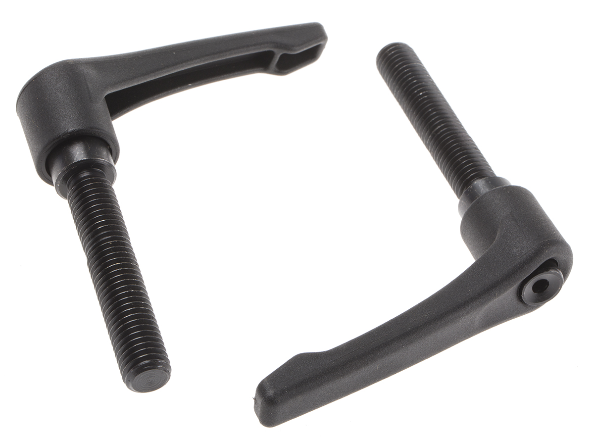 RS PRO Clamping Lever, M12 x 63mm