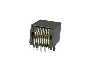 Amphenol Communications Solutions MOD JACK Series Female RJ45 Connector, Through Hole Right Angle 8 -Way