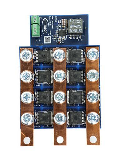 Infineon EVAL_BDPS_DD_TOLL TOLL power board for bidirectional battery disconnection Current Controller for MOSFET for