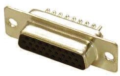 Amphenol Communications Solutions HD 62 Way Panel Mount D-sub Connector Socket