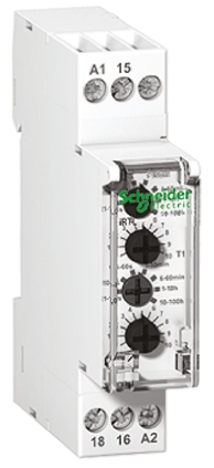 Schneider Electric IRTL Series DIN Rail Mount Timer Relay, SPDT
