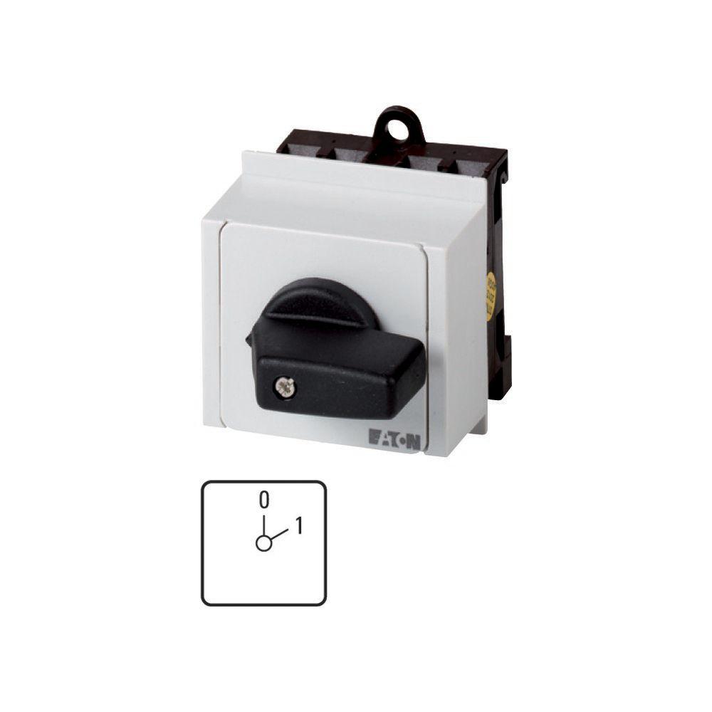 Eaton, 2P 2 Position 60° On-Off Cam Switch, 690V (Volts), 20A, Toggle Actuator
