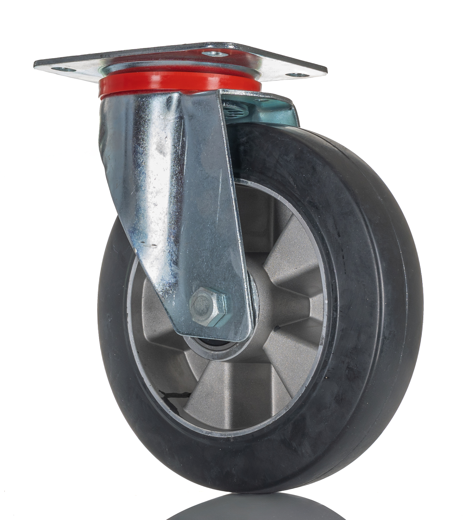 RS PRO Swivel Castor Wheel, 460kg Capacity, 200mm Wheel