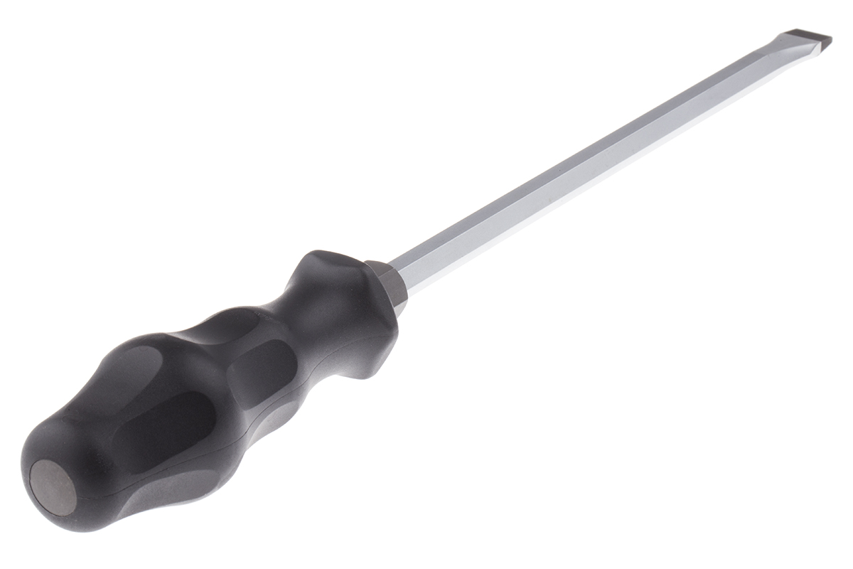 Wera Slotted  Screwdriver, 14 mm Tip, 250 mm Blade, 367 mm Overall