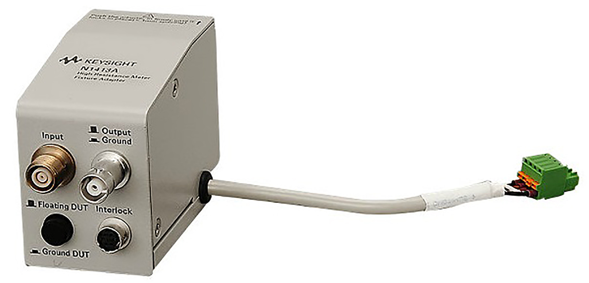 Keysight Technologies High Resistance Meter Fixture Adapter for Use with B2980A Series-B2985A, B2980A Series-B2987A