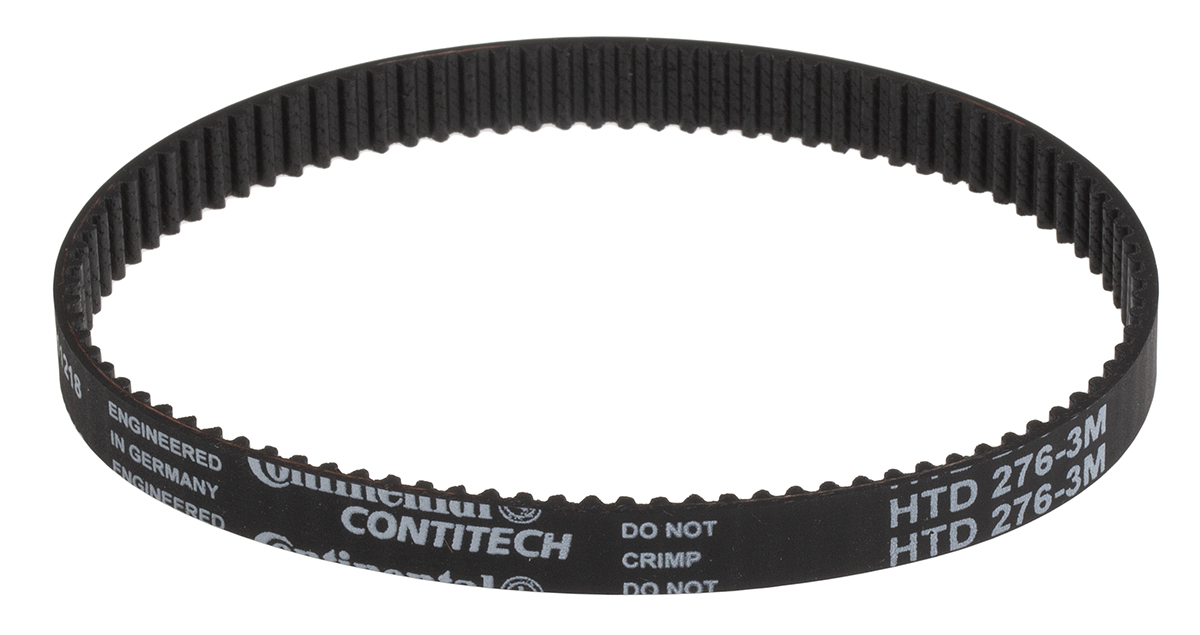 Contitech HTD 276-3M-09 Timing Belt, 92 Teeth, 276mm Length, 9mm Width