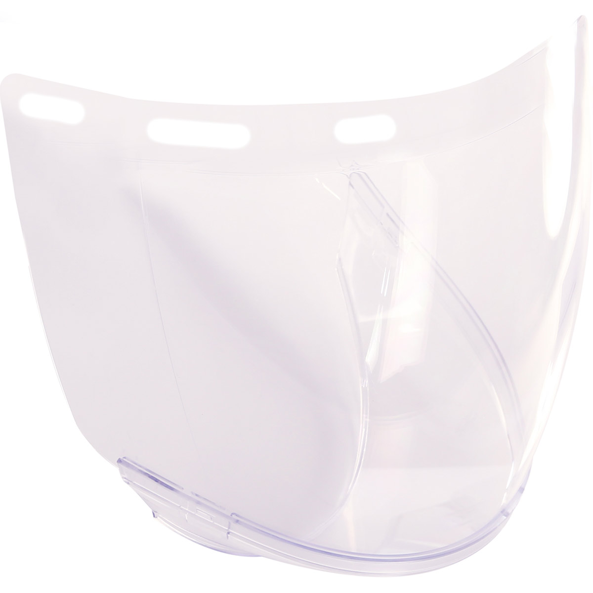 Riley Clear Flip Up PC Face Shield with Chin Guard , Resistant To Impact