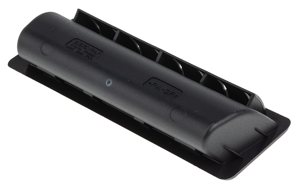Elesa Black Plastic Handle 19 mm Height, 37mm Width, 92mm Length