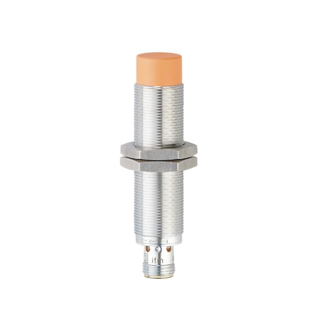 ifm electronic Inductive Threaded Barrel Proximity Sensor, M18, 8 mm Detection, PNP NO+NC, 10 → 30 V dc