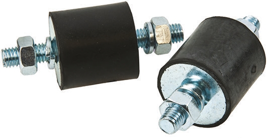 FIBET M4 Anti Vibration Mount, Male to Male Bobbin with 13.5kg Compression Load