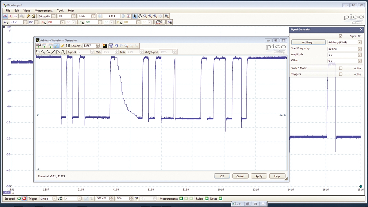 Pico Technology 3206D MSO PicoScope 3000 Series, 200MHz PC Based Oscilloscope, 2 Analogue Channels, 16 Digital Channels