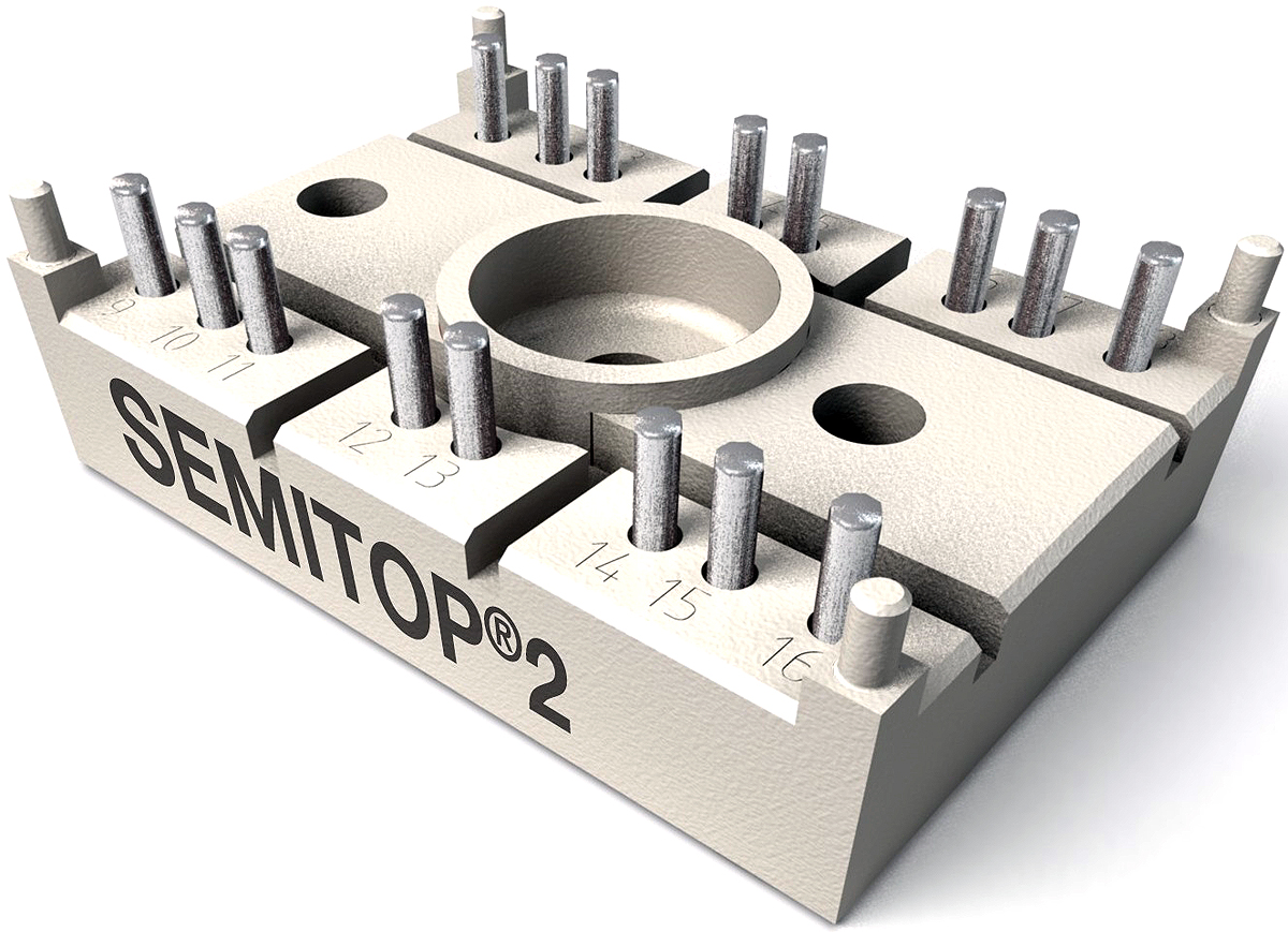 Semikron Danfoss SK 100 KQ 16, Dual Thyristor Module 1600V, 18A 100mA