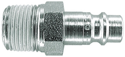 CEJN Steel Male Pneumatic Quick Connect Coupling, R 3/8 Male Threaded