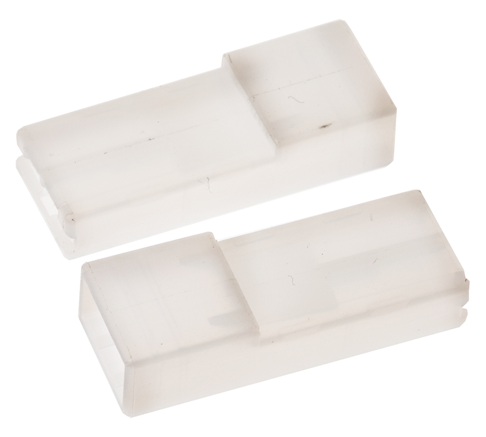 TE Connectivity, FASTON .250 Nylon Crimp Terminal Housing, Natural