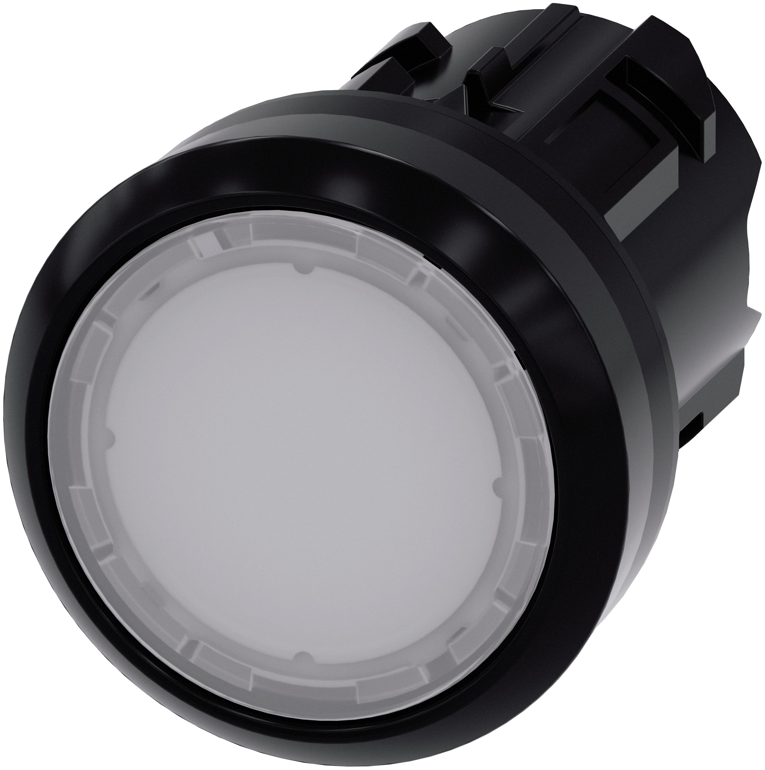 Siemens SIRIUS ACT 3SU10 Series White Latching Push Button Head, 22mm Cutout, IP66, IP67, IP69K