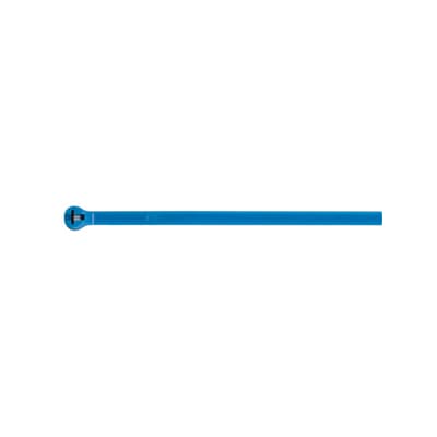 Thomas & Betts Cable Ties, , 137mm x 3.6 mm, Blue Nylon, Pk-1000
