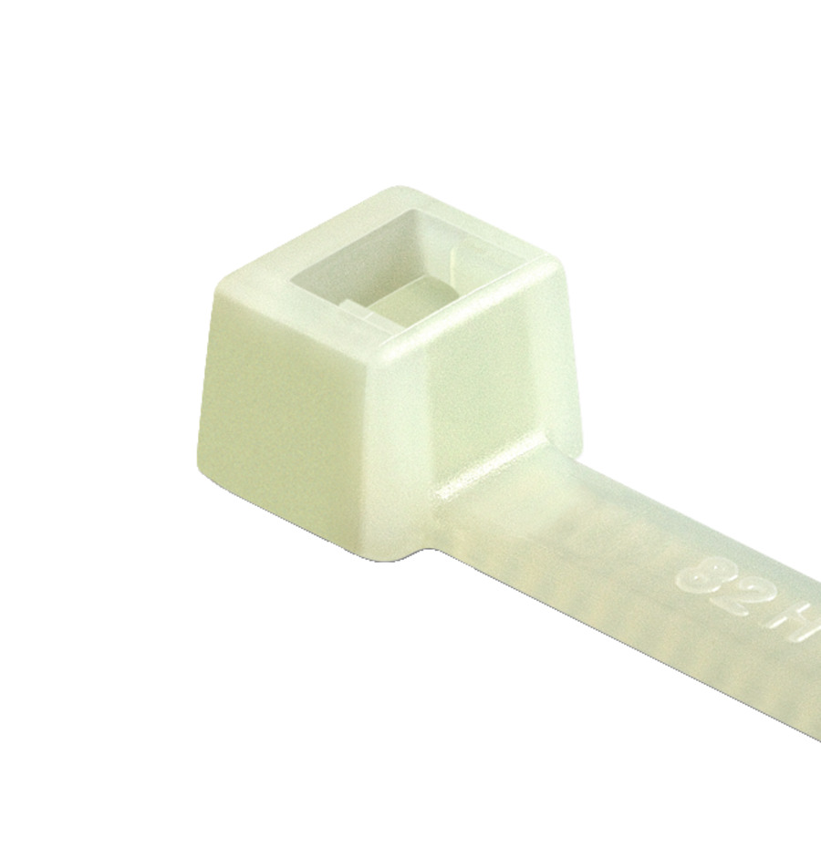 HellermannTyton Cable Tie, Releasable, 150mm x 4.6 mm, Natural PA 6.6 Heatstabilised, Pk-100