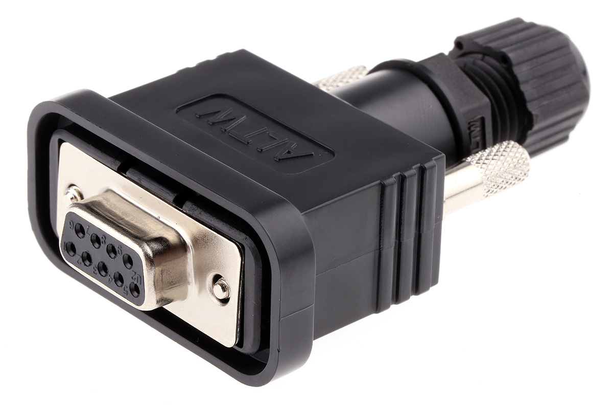 Amphenol Industrial SDB 9 Way Cable Mount D-sub Connector Socket
