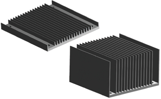 AAVID THERMALLOY Heatsink, 1/2 Brick DC/DC Converter, 48.25 x 60.96 x 11.4mm, Screw