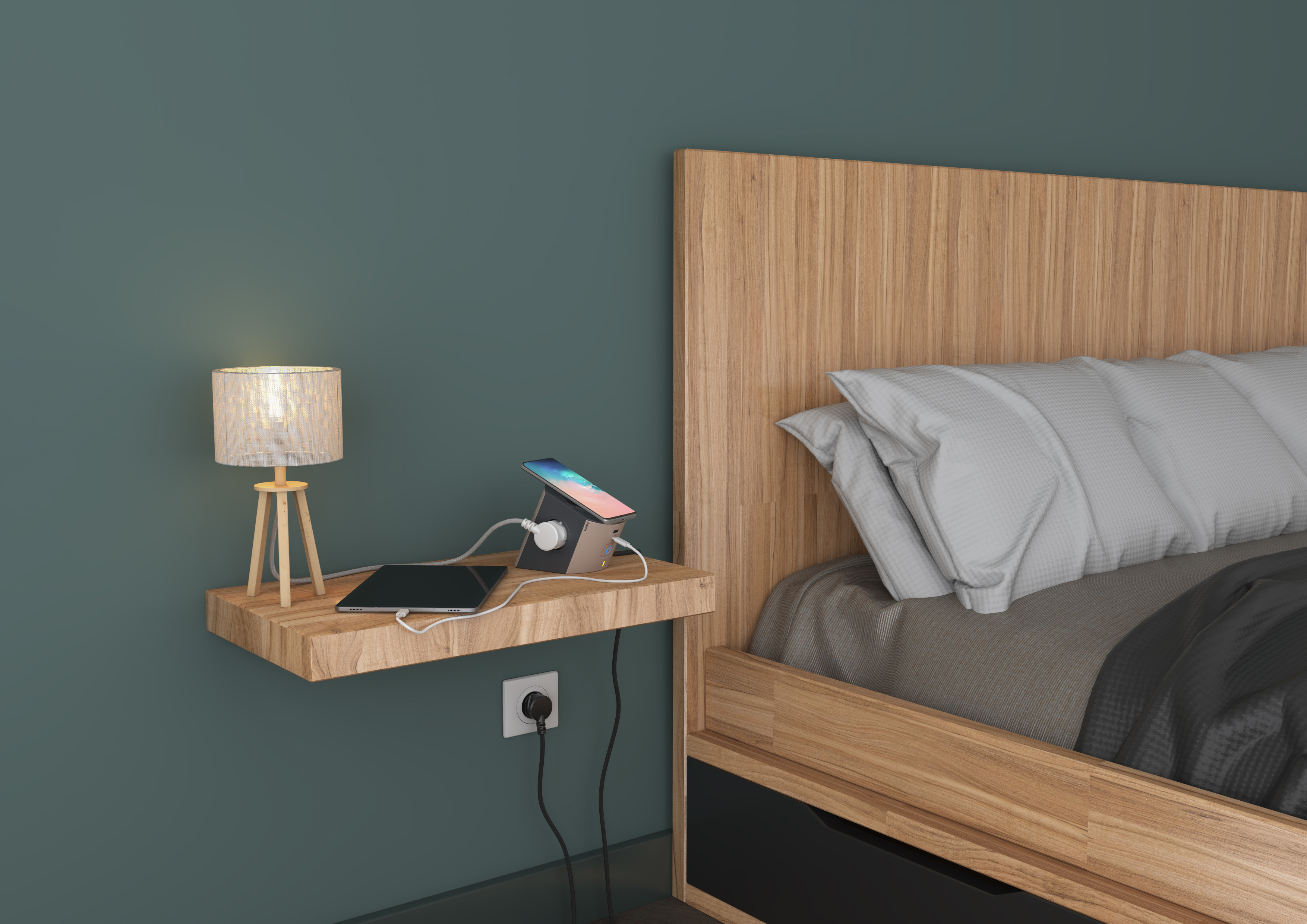 Legrand 2m 2 Socket Type E - French Extension Lead