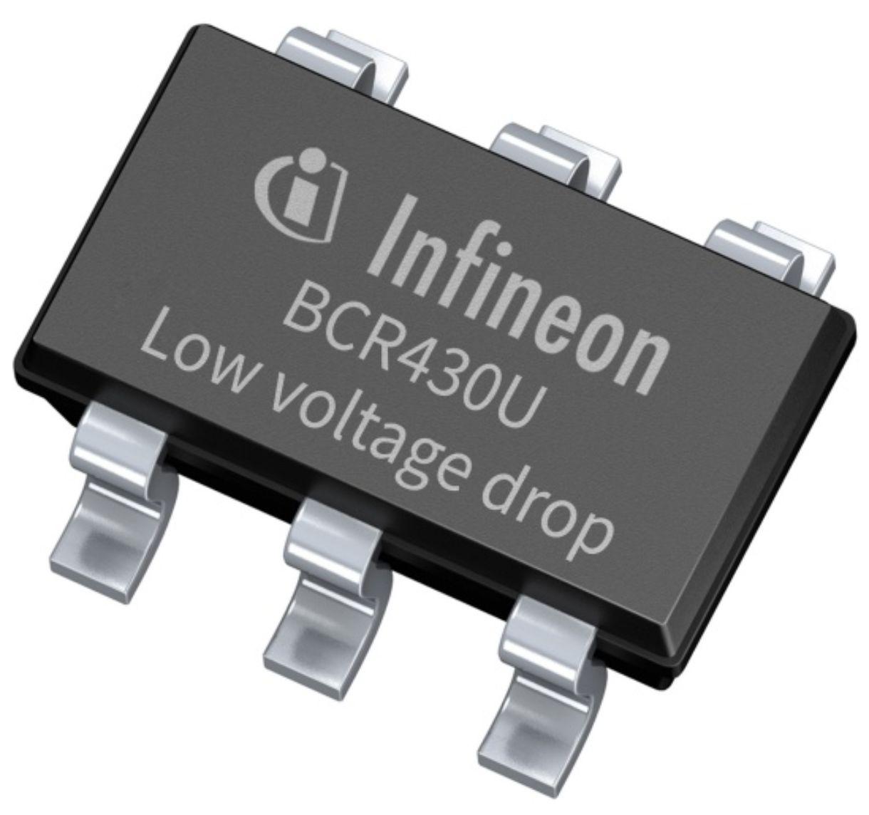 Infineon BCR430UXTSA2 LED Driver IC, 6/42 V 100 mA 6-Pin PG-SOT23-6