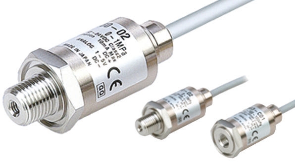 SMC Pressure Sensor 500kPa, 12 → 24V dc, IP65 100 kPa