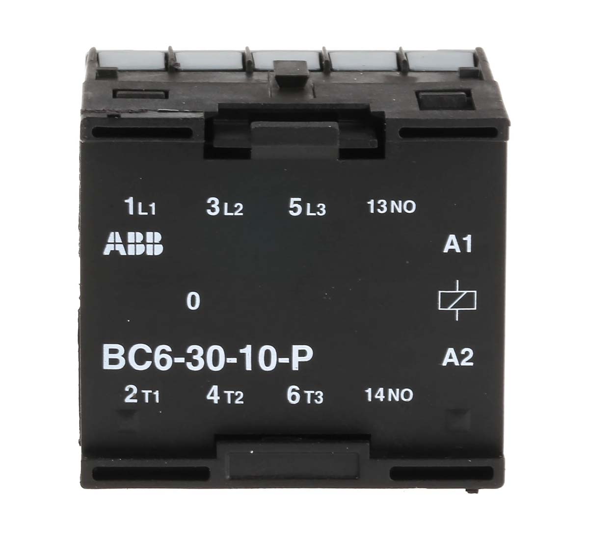 ABB BC6 Contactor, 24 V dc Coil, 3-Pole, 6 A, 4 kW 24 V, 3 NO, 690V