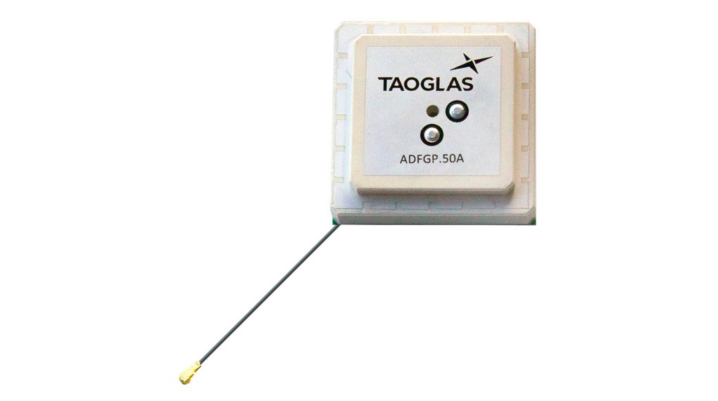 Taoglas ADFGP.50A.07.0100C Square Multiband Antenna with U.FL Connector, GPS