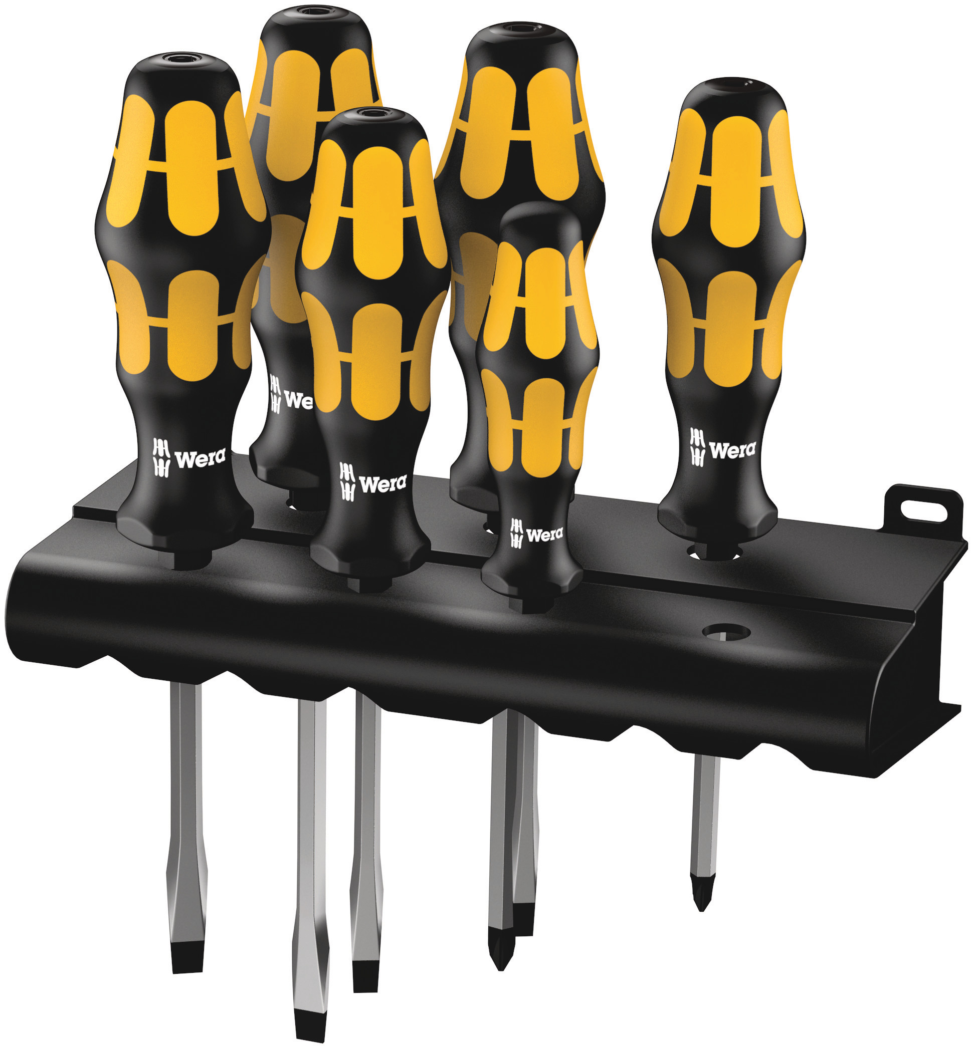 Wera Phillips; Slotted Screwdriver Set, 6-Piece