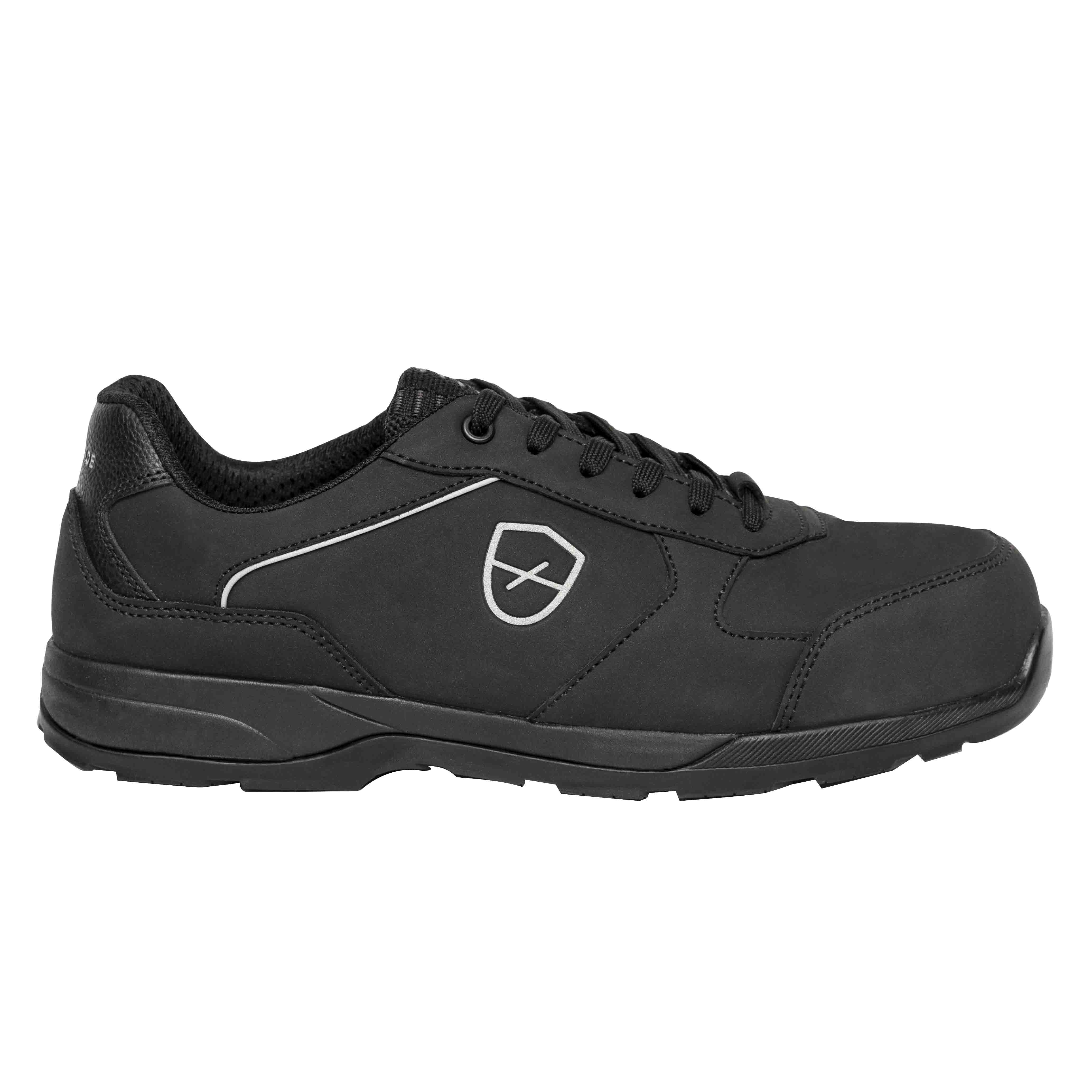 Parade Romane Unisex Black Composite Toe Capped Safety Trainers, UK 9, EU 43