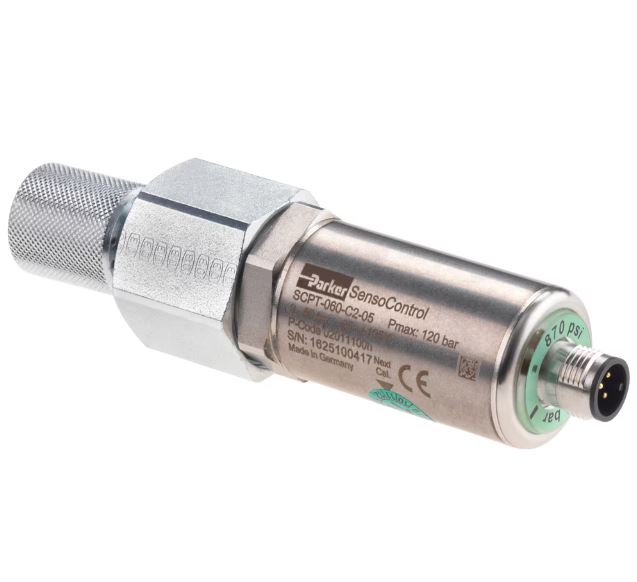 Parker SCPT Series Pressure Sensor, 400bar Max, CAN Output, Gauge Reading
