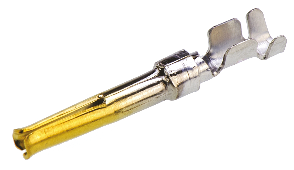 TE Connectivity, AMPLIMITE HD-20 Series, size 20 Female Crimp D-sub Connector Contact, Gold Socket, 24 → 20 AWG