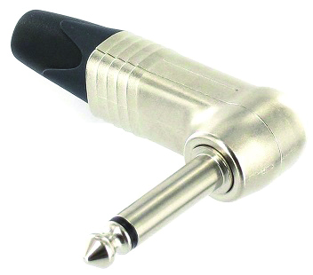 Neutrik Jack Connector 6.35 mm Cable Mount Mono Plug, 2Pole
