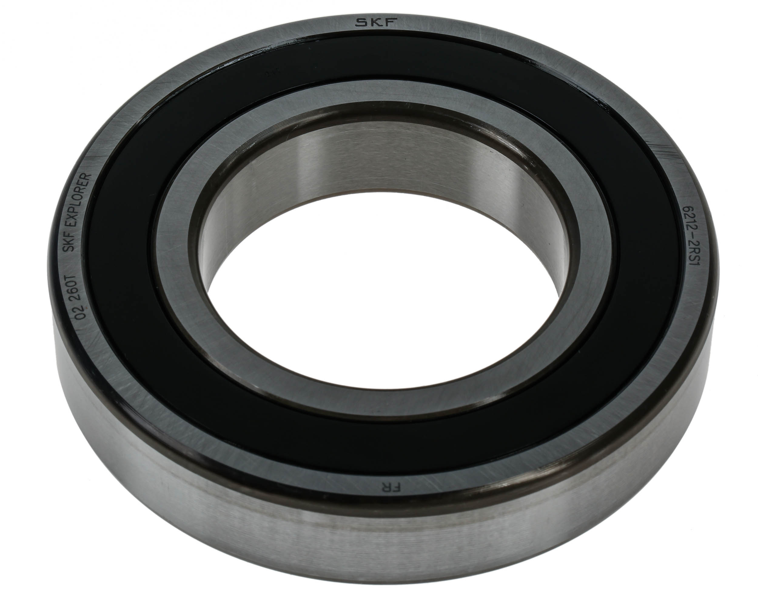 SKF 6212-2RS1 1 Row Ball Bearing - 60 mm ID, 110 mm OD